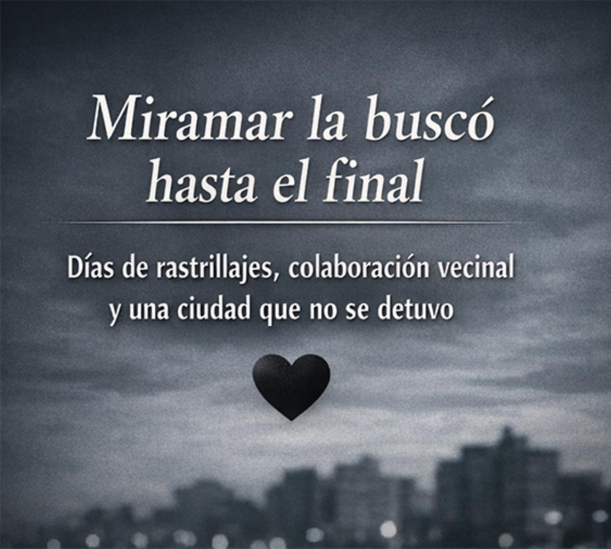 Dolor en Miramar: hallaron sin vida a Alejandra Toloza tras días de intensa búsqueda