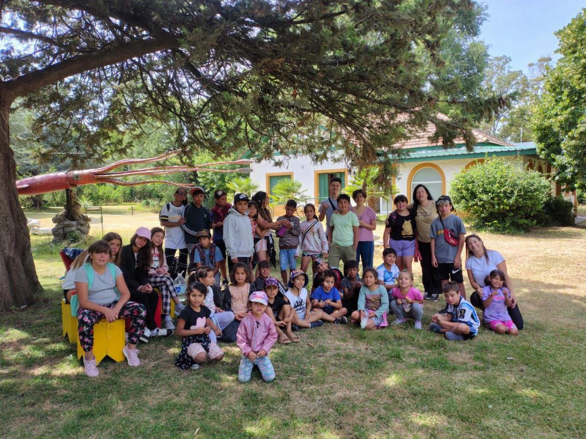 El Museo de Ciencias Naturales recibió a la Escuela de Verano de la Primaria Nº 11
