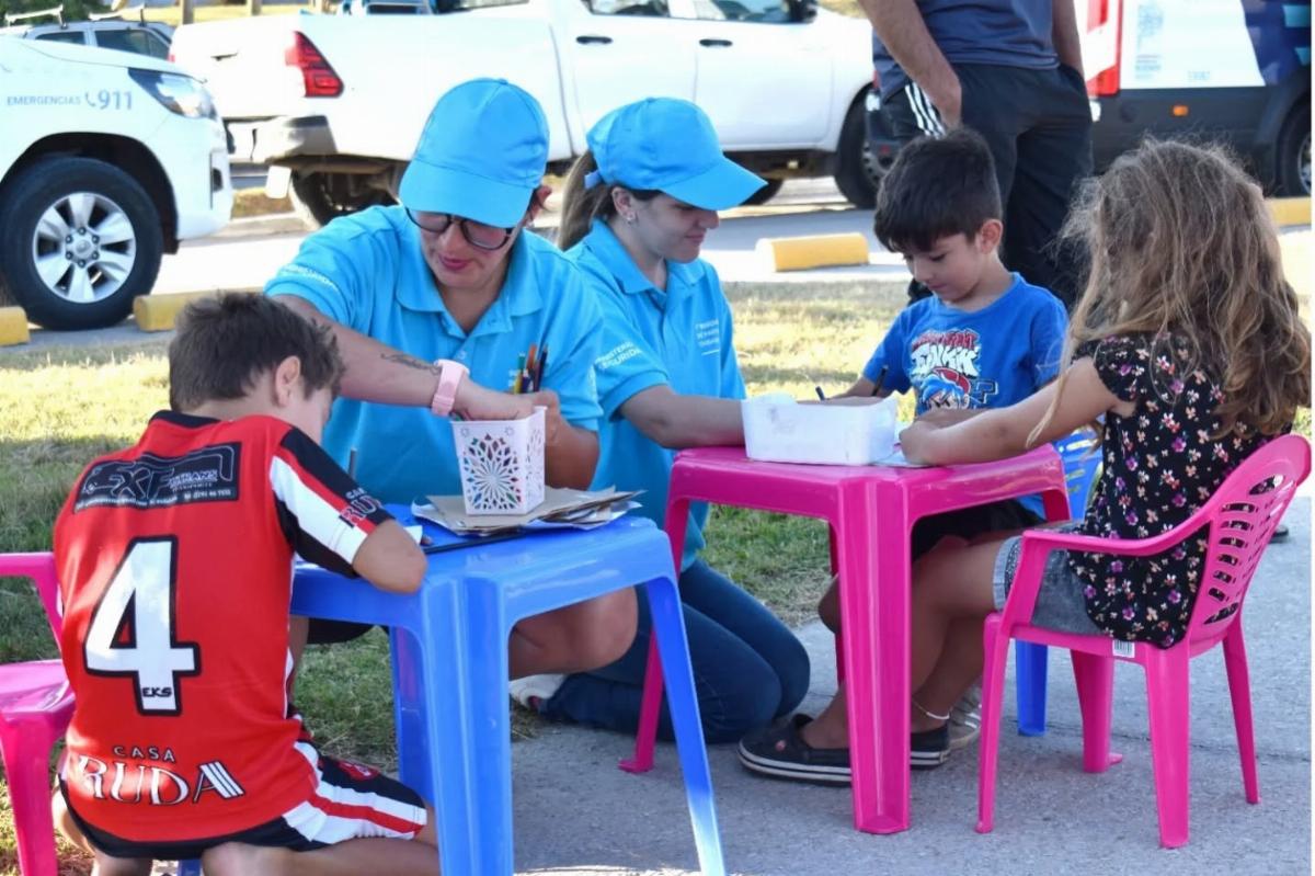 Miramar fue sede del Corredor de Participación Ciudadana impulsado por el Ministerio de Seguridad bonaerense