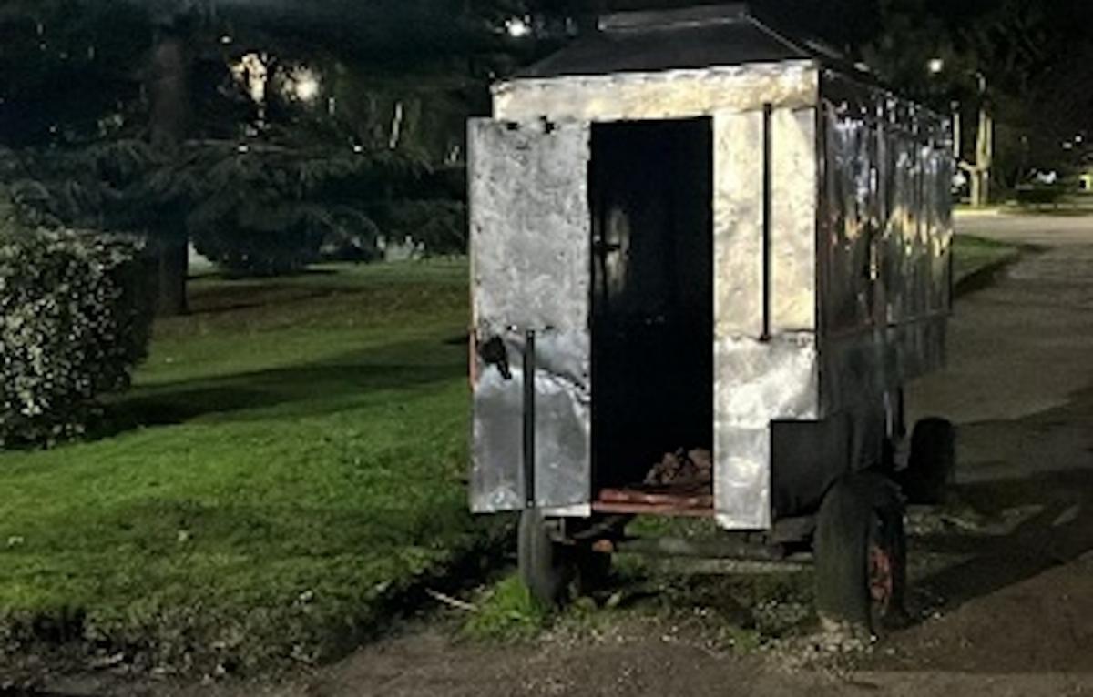 No se salvó ni el carrito pochoclero