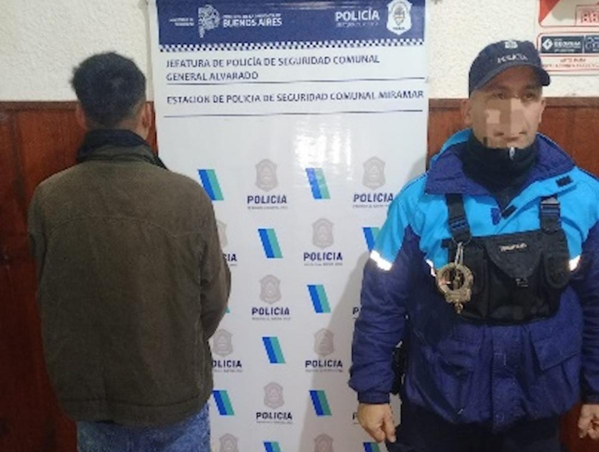 Detuvieron a un ladrón y recuperaron el botín